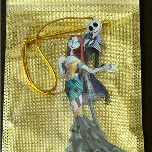 Nightmare Before Christmas Jack And Sally Acrylic Ornament
